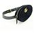 Cintura Gucci GG Marmont in velluto matelassé decorato - vista 4