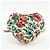 Gucci Interlocking G Heart Diagonal Quilted Leather Mini - vista 2