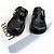 Loewe Campo Mary Jones Mules aus schwarzem Leder - Ansicht 13