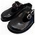 Loewe Campo Mary Jones Mules aus schwarzem Leder - Ansicht 15