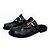 Loewe Campo Mary Jones Mules aus schwarzem Leder - Ansicht 20
