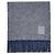 Cachecol Loewe Anagram reversível de lã e cashmere - Cinza/Azul - vista 7