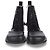 Loewe Stivali Campo Classic Lace-Up in pelle nera - vista 10