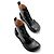Loewe Stivali Campo Classic Lace-Up in pelle nera - vista 15