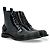 Loewe Stivali Campo Classic Lace-Up in pelle nera - vista 2