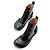 Loewe Stivali Campo Classic Lace-Up in pelle nera - vista 3