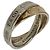 Autre Marque Anello Tiffany Interlocking in oro e argento