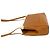 Loewe Vintage Anagram Logo Leder Semi-Shoulder Bag - Ansicht 5