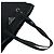 Borsa Tote Prada con logo Triangle in metallo - vista 4