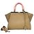 Borsa a tracolla in pelle 2-way Fendi Trois Jours