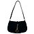 Prada Triangle Logo Hardware Circle Plate Tessuto Pocono Shoulder Bag