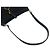 Prada Triangle Logo Hardware Circle Plate Tessuto Pocono Shoulder Bag - view 4