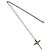 Autre Marque Collana Croce Tiffany Vintage Signature