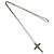 Autre Marque Collana Croce Tiffany Vintage Signature - vista 6