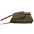 Borsa a tracolla Fendi Zucchino Brown - vista 5