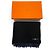 Hermès Hermes Bicolor Schal mit Fransen 100% Cashmere - Ansicht 2