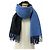 Hermès Hermes Bicolor Schal mit Fransen 100% Cashmere - Ansicht 3