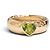 Autre Marque Anello Tiffany Friendship in oro giallo 18K con peridoto
