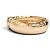 Autre Marque Anello Tiffany Friendship in oro giallo 18K con peridoto - vista 2