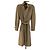 Burberry Trench Coat Beige Algodón Poliéster