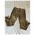 Roberto Cavalli Pantalones vaqueros con estampado de leopardo - vista 2