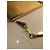 Louis Vuitton Pochette Platy Mirror in vernice dorata - vista 11