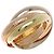 Bague Trinity Cartier Trois Couleurs