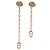 Hermès Brincos Hermes 750PG Diamond Farandole para mulheres - vista 3
