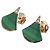 Bulgari Orecchini Bvlgari 750PG Malachite Diamond Diva Dream da donna - vista 2