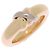 Anello da donna Cartier 750 in filo d'oro tricolore