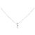 Autre Marque Collana in oro bianco Au750 e diamanti