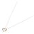 Autre Marque K10 Pink Gold Diamond Halskette - Ansicht 2