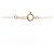 Autre Marque K10 Pink Gold Diamond Halskette - Ansicht 5