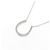 Autre Marque Collar Horseshoe Diamond en oro blanco Au750 - vista 3