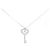 Autre Marque Collana in K14WG e diamanti