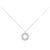 Autre Marque Collar de Pt850 con diamantes