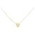 Autre Marque Collana Cuore con Diamanti Au750