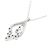 Autre Marque Collana in oro bianco Au750 e diamanti - vista 4