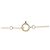 Autre Marque Collar de oro rosa K10 con zafiro y diamante - vista 5