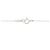 Autre Marque Collana 2 vie Au750 Clover Diamond - vista 5