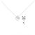 Autre Marque Collana 2 vie Au750 Clover Diamond - vista 6