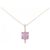 Autre Marque Collana in Au750 Ametista, Diamante e Madreperla