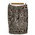 Falda de jacquard paisley Leonard Fashion