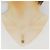 Autre Marque Collana in oro giallo Au750, quarzo rutilo e diamante - vista 6