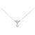 Autre Marque Diamantenhalskette PT900 PT850