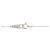 Autre Marque Diamantenhalskette PT900 PT850 - Ansicht 5