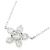 Autre Marque Colar de Diamantes Flor Pt900/Pt850 - vista 3