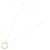 Autre Marque Collier en or jaune K10 et diamants - vue 2