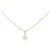 Autre Marque Collar de oro amarillo Au750 y diamantes