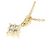 Autre Marque Collar de oro amarillo Au750 y diamantes - vista 4